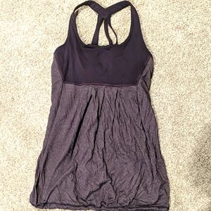 Lululemon tank with built in bra